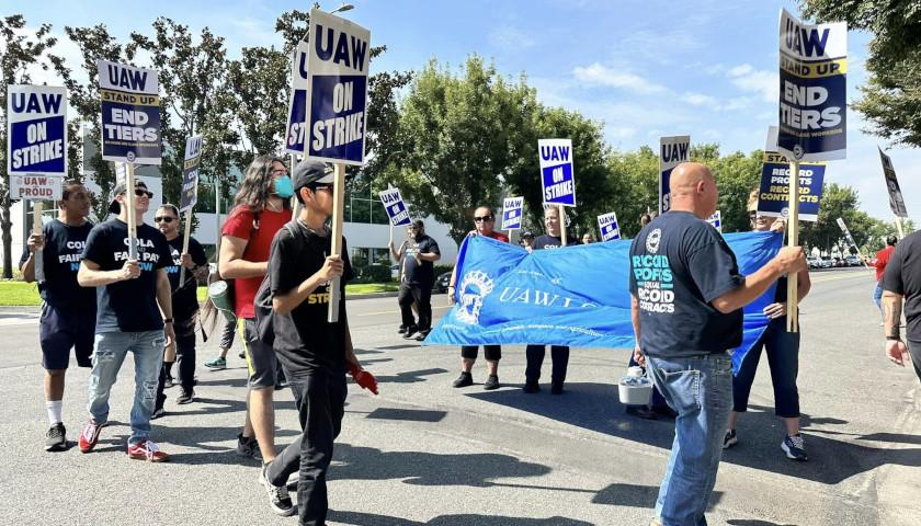 UAW Workers on Strike