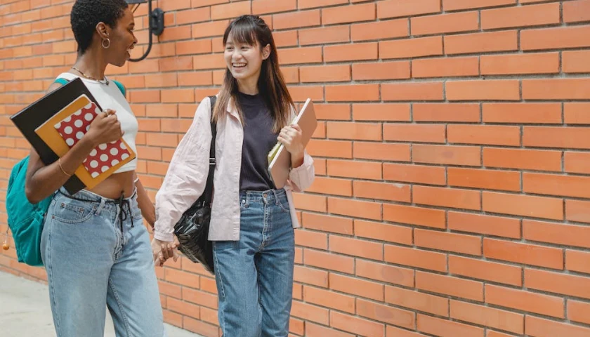 Students Holding Hands